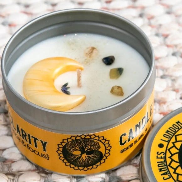 Crystal Candle Intention CLARITY - Picture 2 of 4